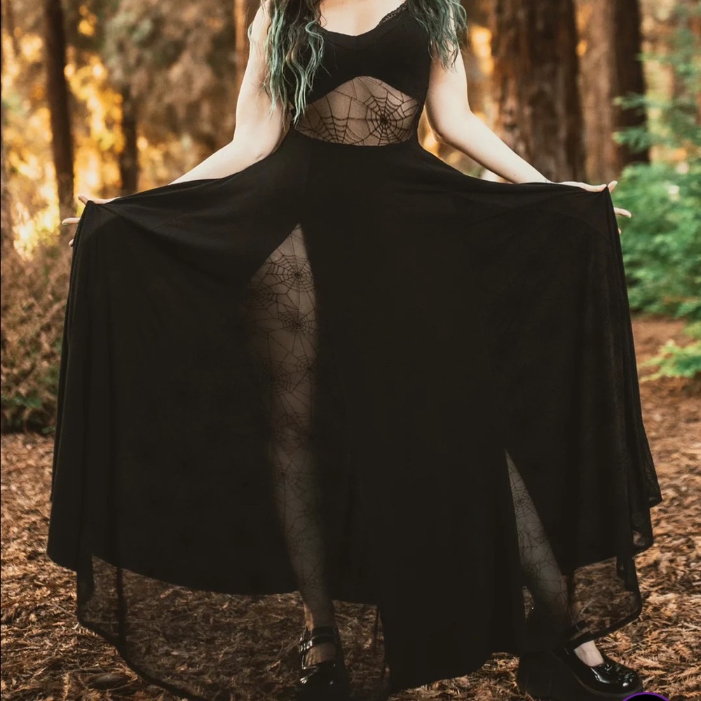 Weaselwear ARACHNOPHOBIA MAXI DRESS